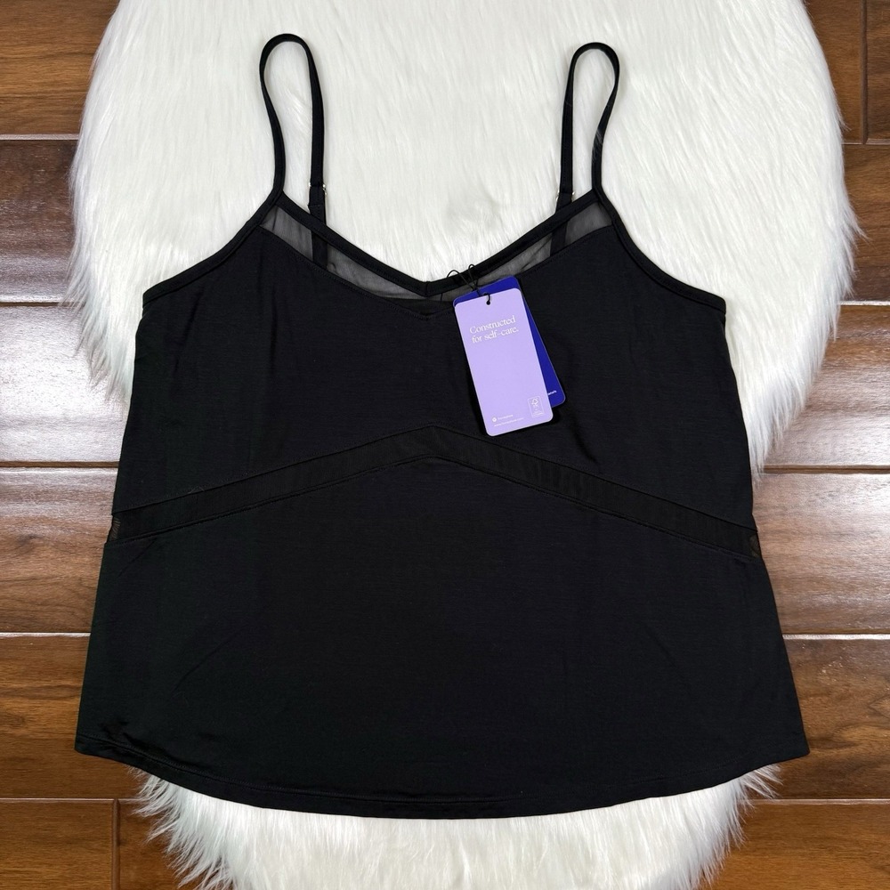 Honeylove Women's Size Small Midnight Black Blisswear Cami Top